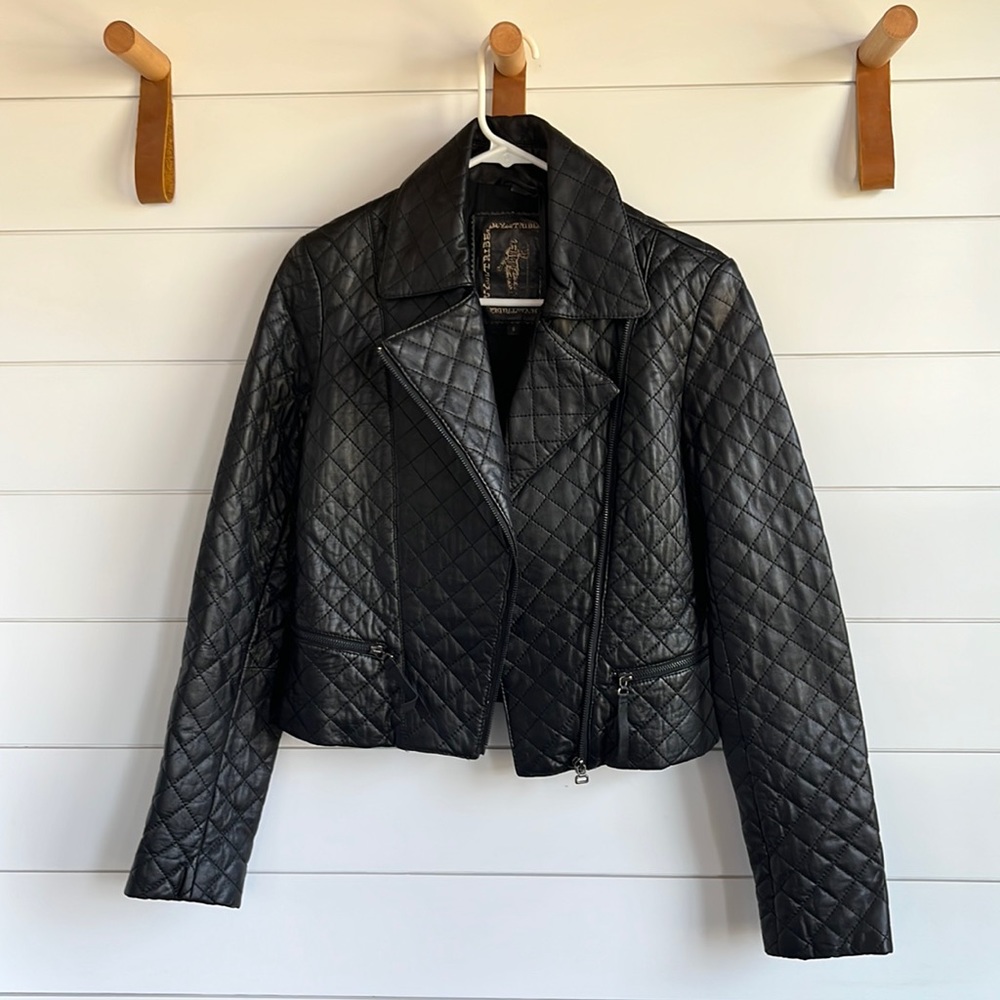 Leather Ralph Lauren Jacket
